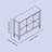 Rio 6 Cube Storage Organizer Bookcase-130153258