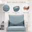 Chaise de patio pivotante inclinable avec coussins-145243236