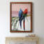 Palm Parrots - Peinture sur toile encadrée-109329977-109330378