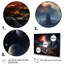 Impression sur toile orange orange et astronomique de l'espace-2081060505-2081060504