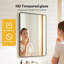 Glass Rectangle Wall Mirror Set