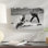 Reproduction de photo sur toile tendue, "années 1950 little league umpire calling, joueur de baseball en toute sécurité"