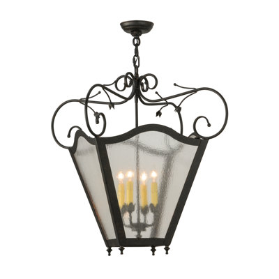 20" Square Terena 4 Light Pendant