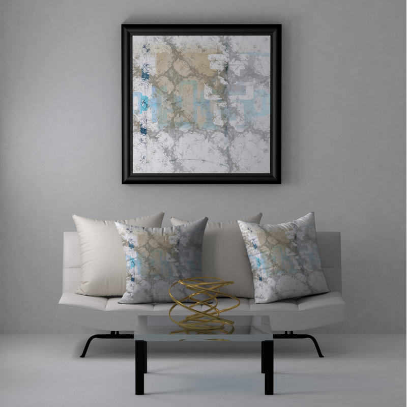 Housse de coussin carrée immaculée, 20 po X 20 po