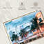 Sirci Ocean Drive coloré-107680451