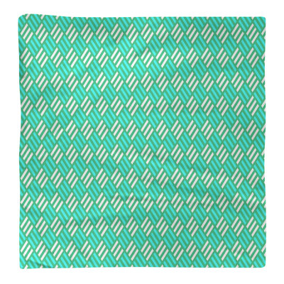 Polyester Striped Square Napkin