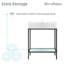 Pierre 24 Single, Freestanding, Open Shelf, Metal Frame Bathroom Vanity-59097697