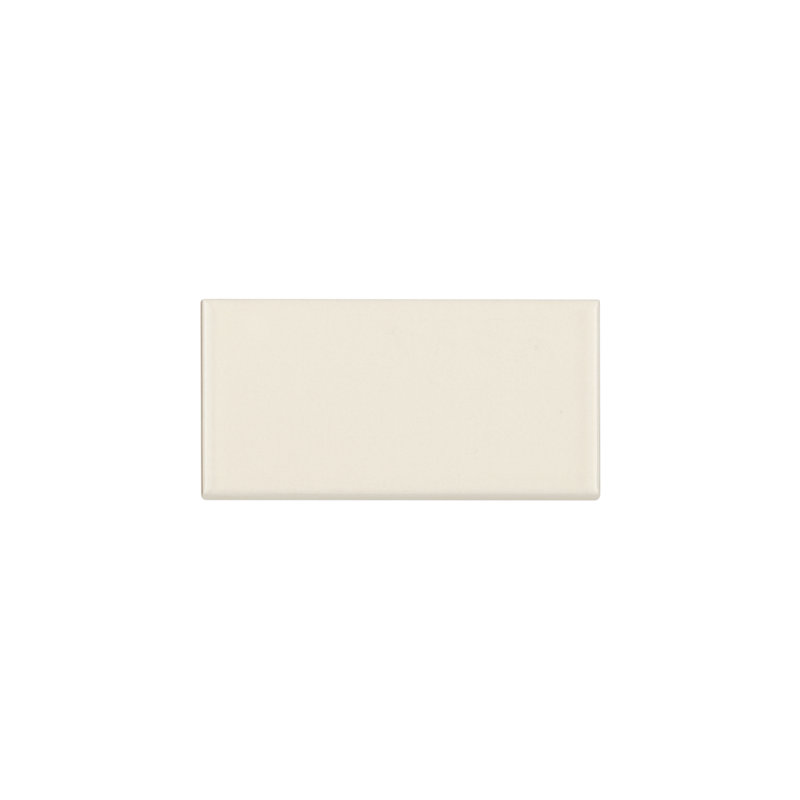 Nantucket 6" x 3" Ceramic Bullnose Tile Trim, Driftwood