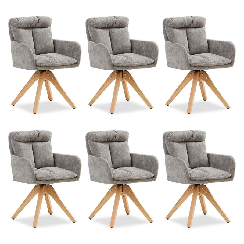 Brookhn Upholstered Dining Chair, 6