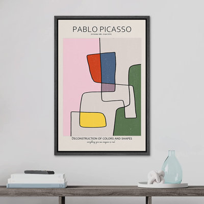 " Lines Abstract Shapes Illustrations " by Pablo Picasso