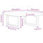 Asul 50cm Solid Wood Bathroom Vanity Top-1349946485
