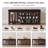3-Tier Leather Cushion Shoe Rack Bench with Rubberwood Frame and Adjustable Height - Perfect for Front Entry Hallways and Mudrooms
