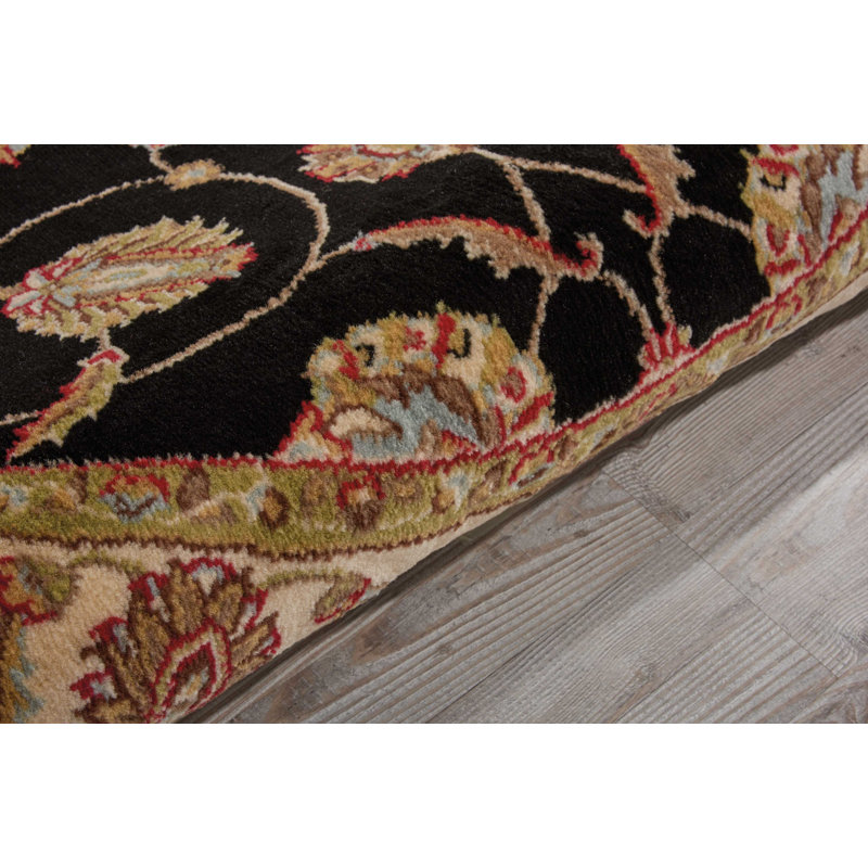 Belle Haven Oriental Indoor Rug, Round 5'3"