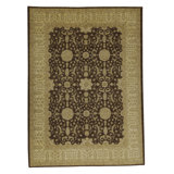 Hand-Knotted High-Quality Yellow/Rust/Beige Area Rug