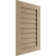 Évent rectangulaire en faux bois Timberthane