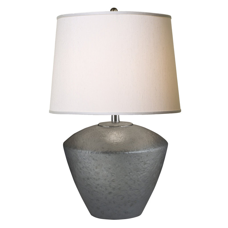 Ceramic Lamp, Grey