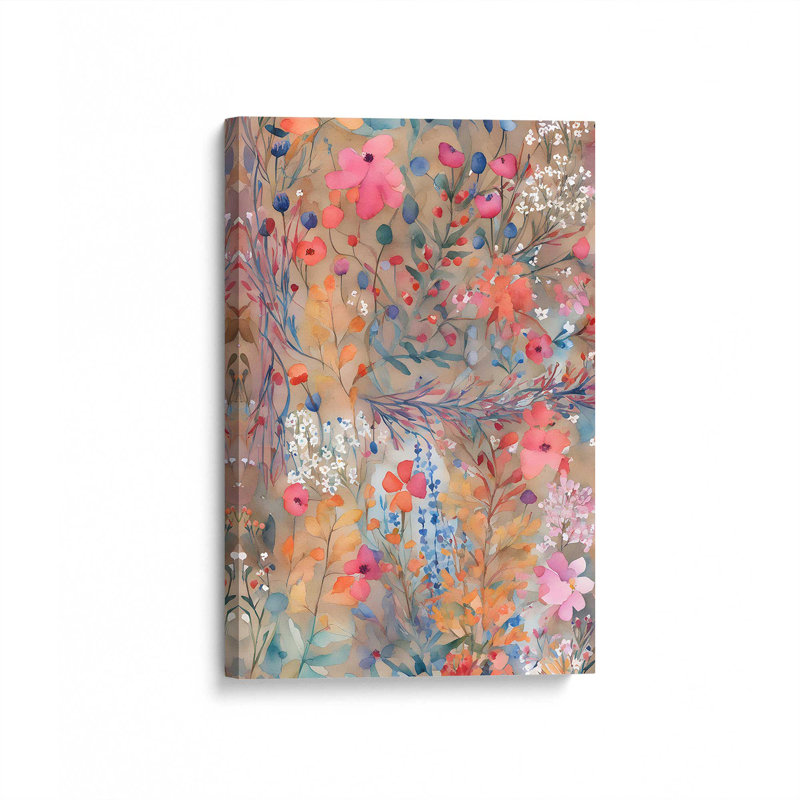 Rêverie de jardin, H 18 po x l 12 po, Toile tendue, Ne s’applique pas