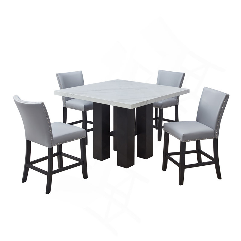 Fauteuil en polyuréthane 2pc, Gris