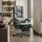 Double Layered Upholstered Executive Chairs with Footrest-1349653444