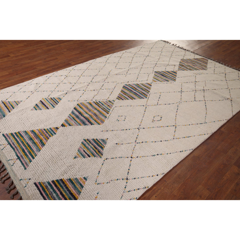 All-Over Trellis Moroccan Oriental Area Rug