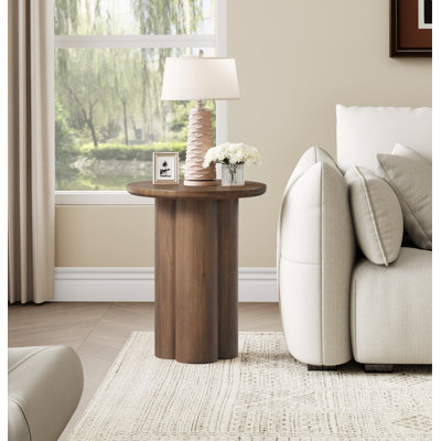 Mayville Solid Wood Side Table