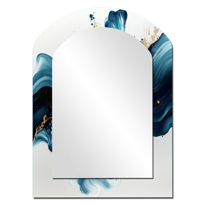 Miroir mural Golden Coastal