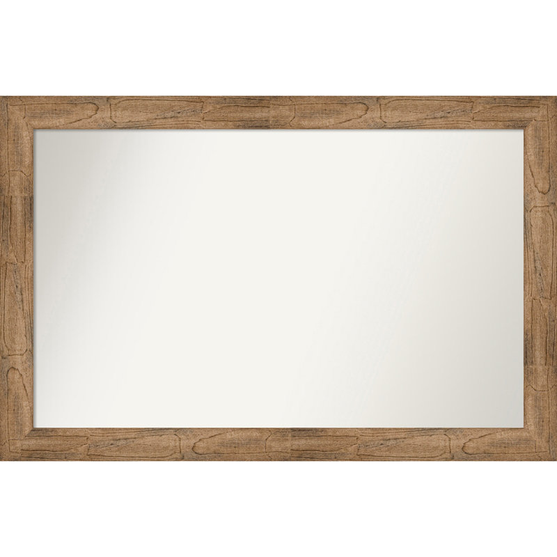 Timmy Solid Wood Wall Mirror, Rectangle, 32.5" x 49.5"