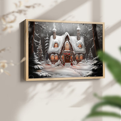 Chirstmas Art-CMXXXIII -Framed Print - Restickable