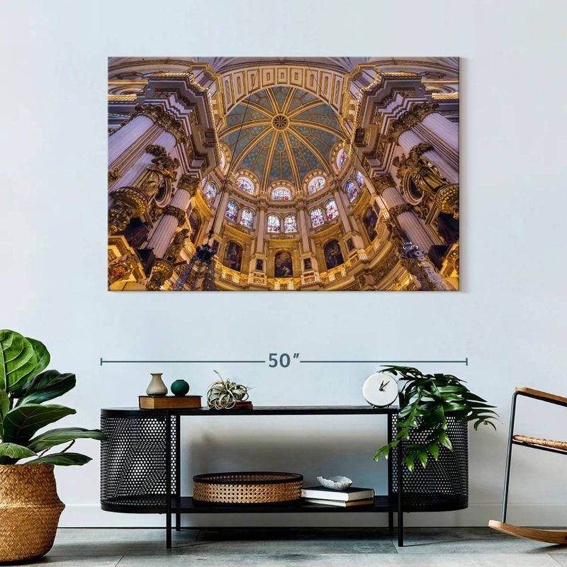 Rorry Granada Cathedral Interior, 32" H x 48" W