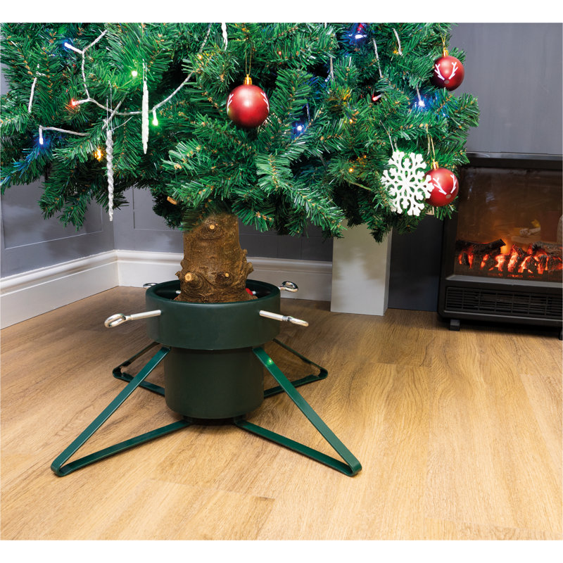 Metal Artificial Tree Stand For Max. Tree Height, 17cm H x 46cm W x 46cm D
