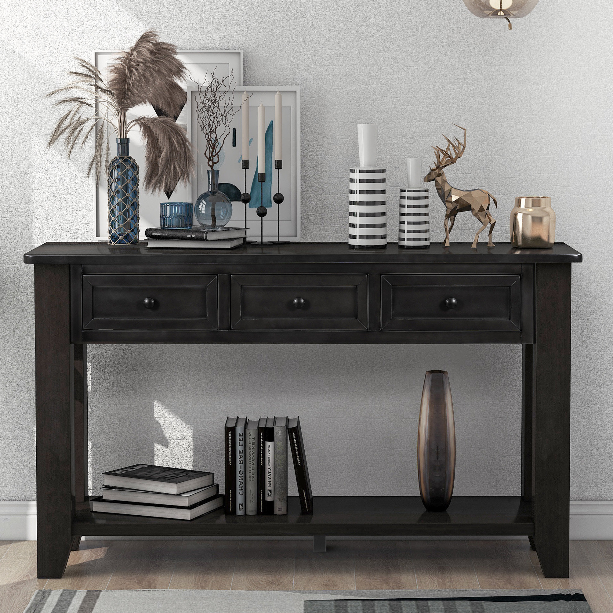 Lark Manor™ 3 Drawers Storage Console Table | Wayfair