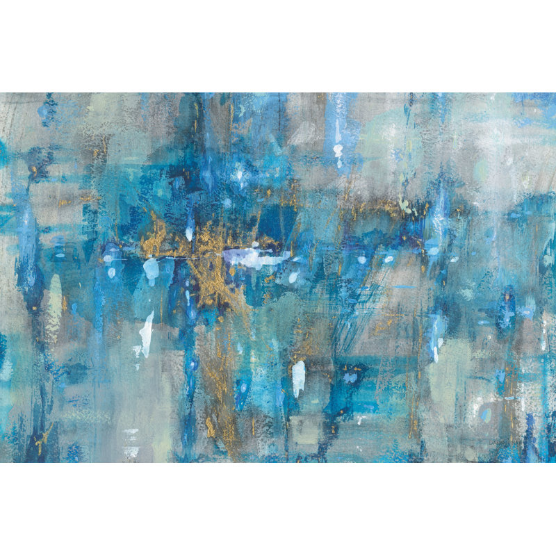 Lapis Lazuli by Danhui Nai - Wrapped Canvas Painting, 30cm H x 46cm W x 3.8cm D