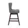 Lexys Swivel Upholstered 26'' Counter Stool with Solid Wood Frame (Set of 6)