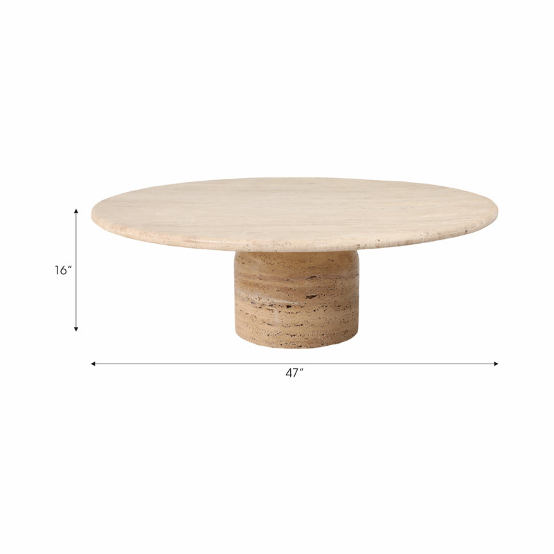 Winston 47" Round Coffee Table