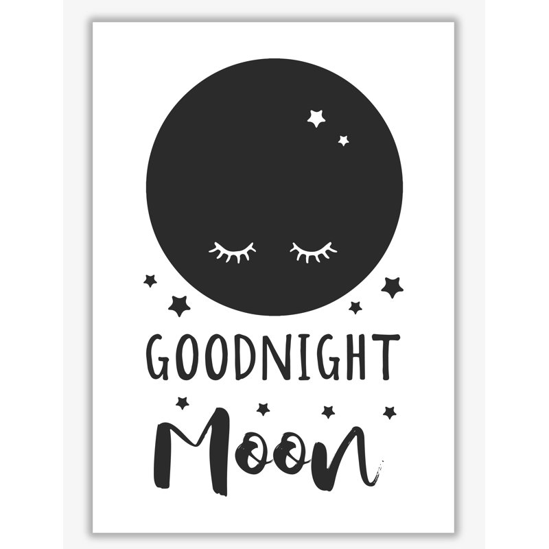 Goodnight Moon - Print, No Frame, 85 cm H x 60 cm W x 1 cm D