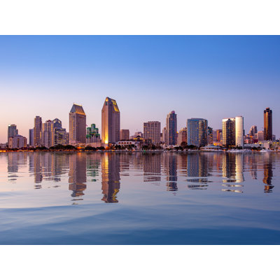 Reflections Of San Diego Print by Steven Heap