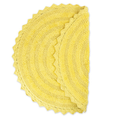 Lisk Cotton Blend Bath Rug