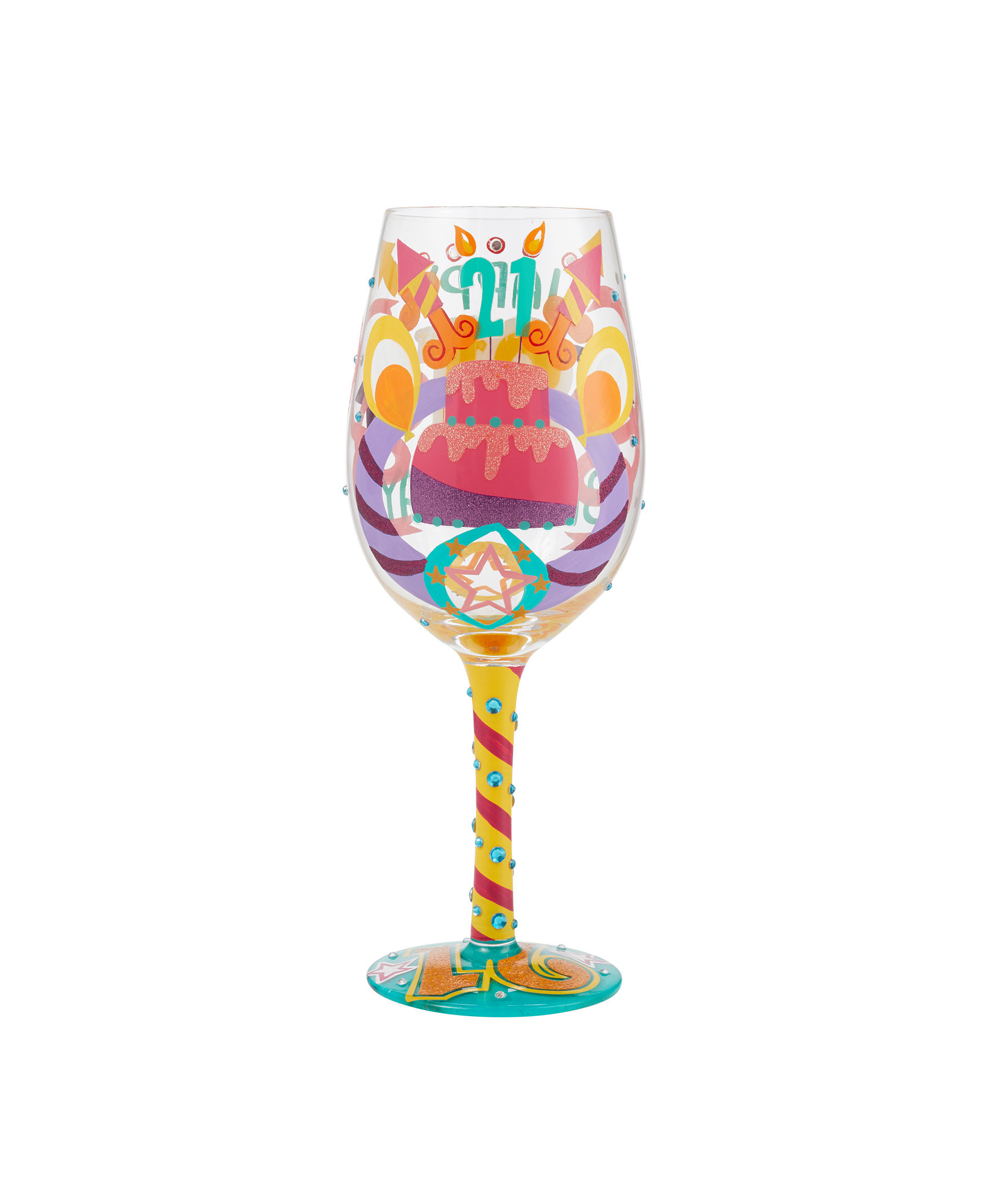 Verre à Vin Lolita Happy 40th Birthday – Élégant Et Soufflé à La Bouche, Idéal Pour Célébrer Les 40 Ans Avec Style
