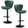 Swivel Adjustable Height Modern Bar Stools with Metal Frame 