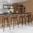 Ione Counter Stool with Metal Frame