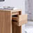 Eden 20cm W Solid Wood Bedside Table