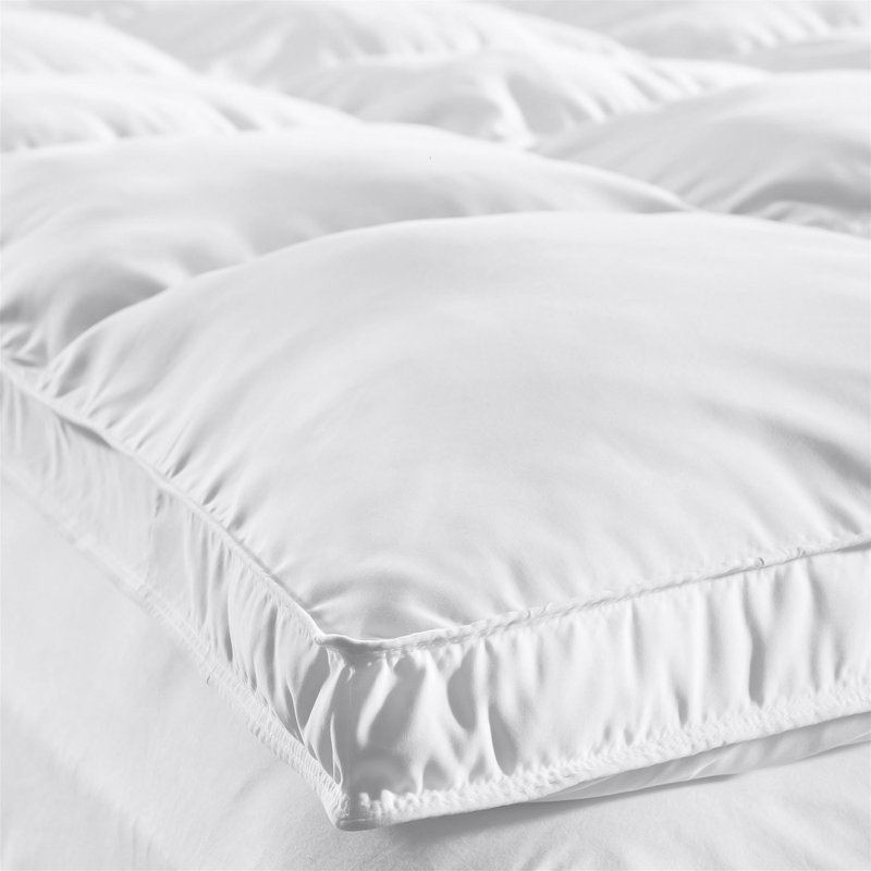 Benita 2" All Seasons Hypoallergenic Down Alternative Mattress Topper, King