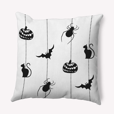 Halloween Web Accent Pillow
