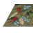 Machine Washable Botanical Brown Area Rug-21474077
