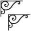 Wall Shelf Brackets Steel Metal Shelf Brackets Wall Mounted Hanging DIY