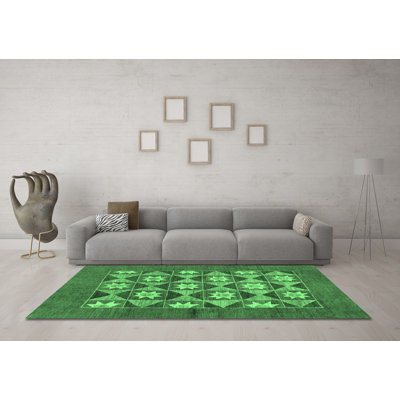 Lemaj Washable Geometric Indoor Rug