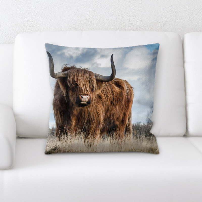 Housse et insert de coussin carré Bull
