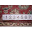 Tapis traditionnel rétro rose 10 x 13