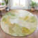 Machine Washable Indoor/Outdoor Xhevrie Fern Rug