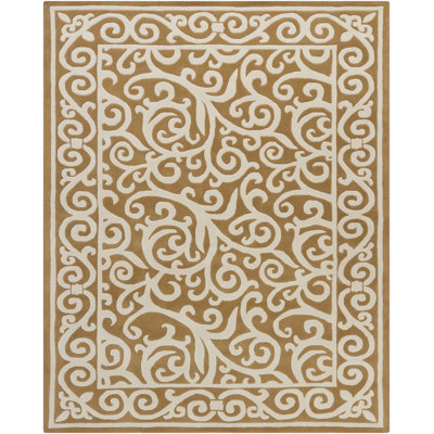 Tapis brun / brun clair Ellaville Swirl